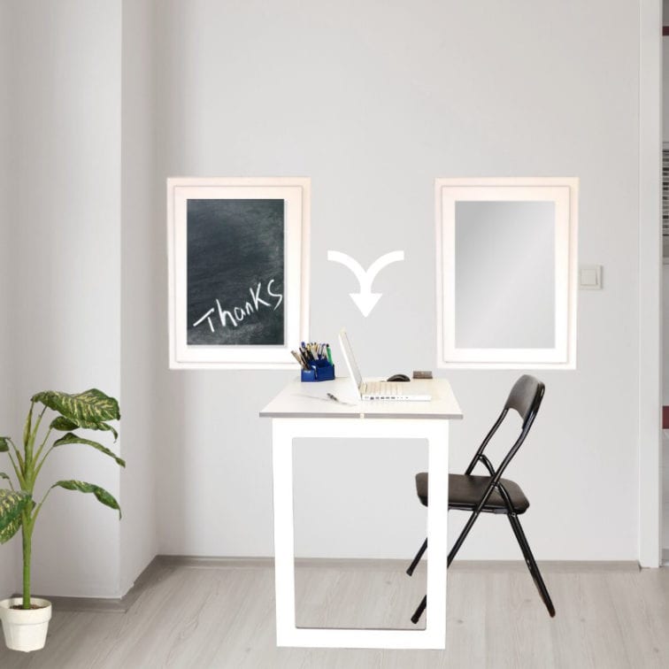 800x800 Wall Desk 80x60