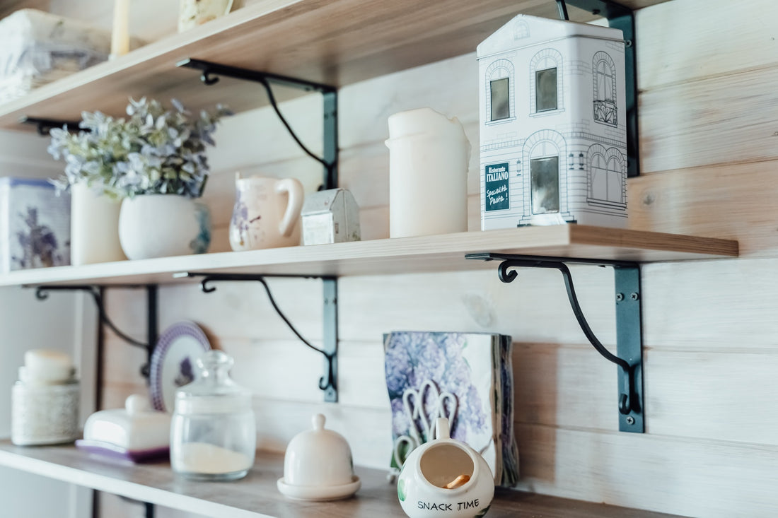 Wall-Mounted Shelves