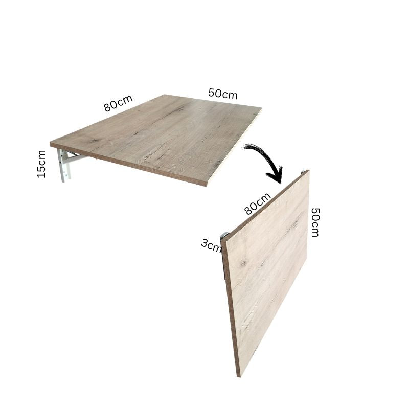 EEZY Fold Down Wall Mounted Desk Table
