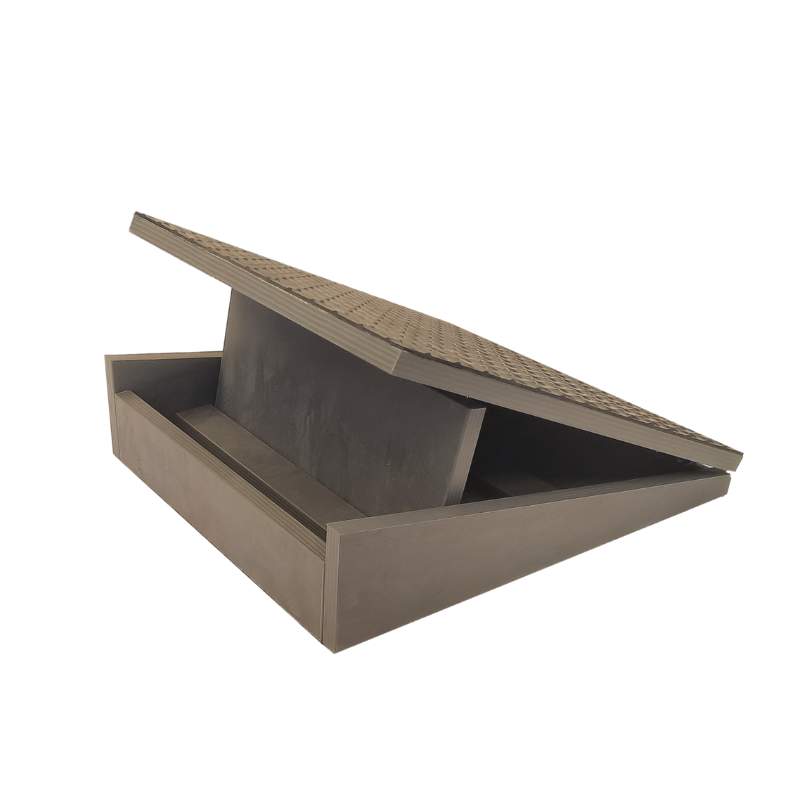 SpaceSave Ergo Adjustable Footrest and Exercise Slant Board - Graphite