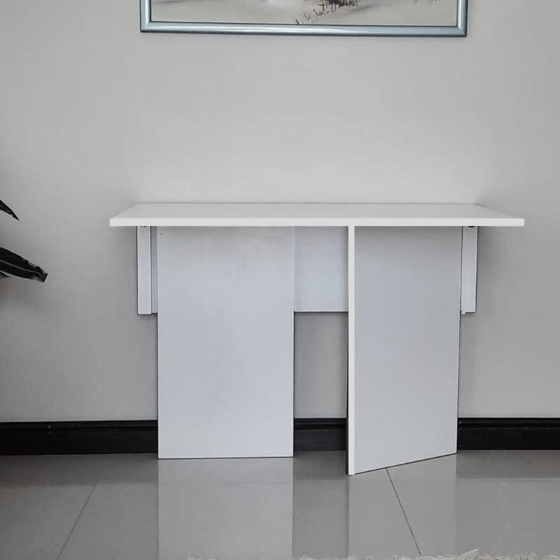 SpaceSave Flip n Flat Folding Desk - 100x60cm