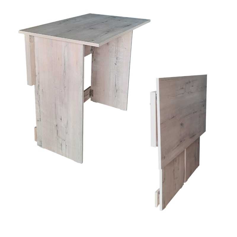 SpaceSave Flip n Flat Folding Desk 80x50cm