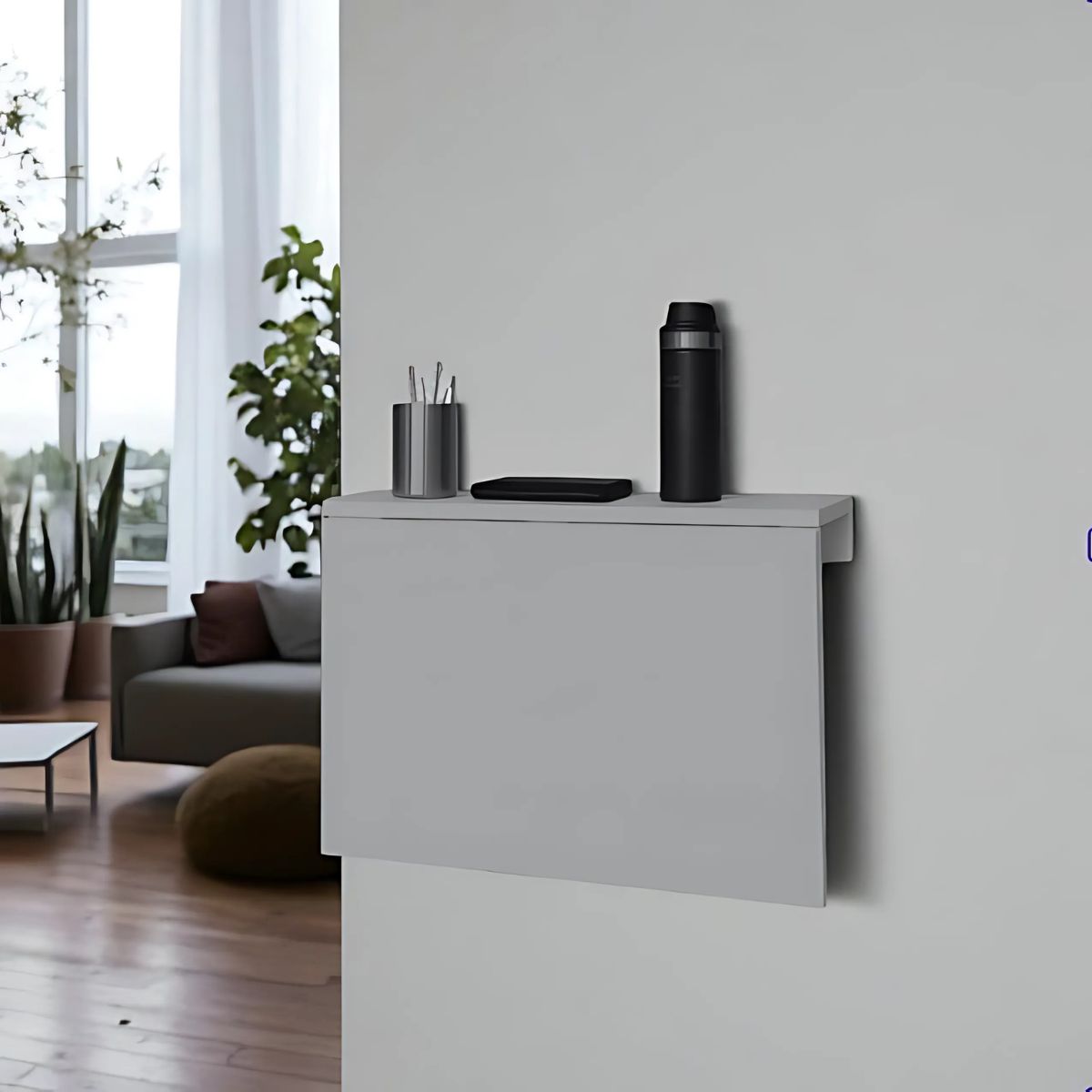 Folding Wall Mounted Drop Leaf Table