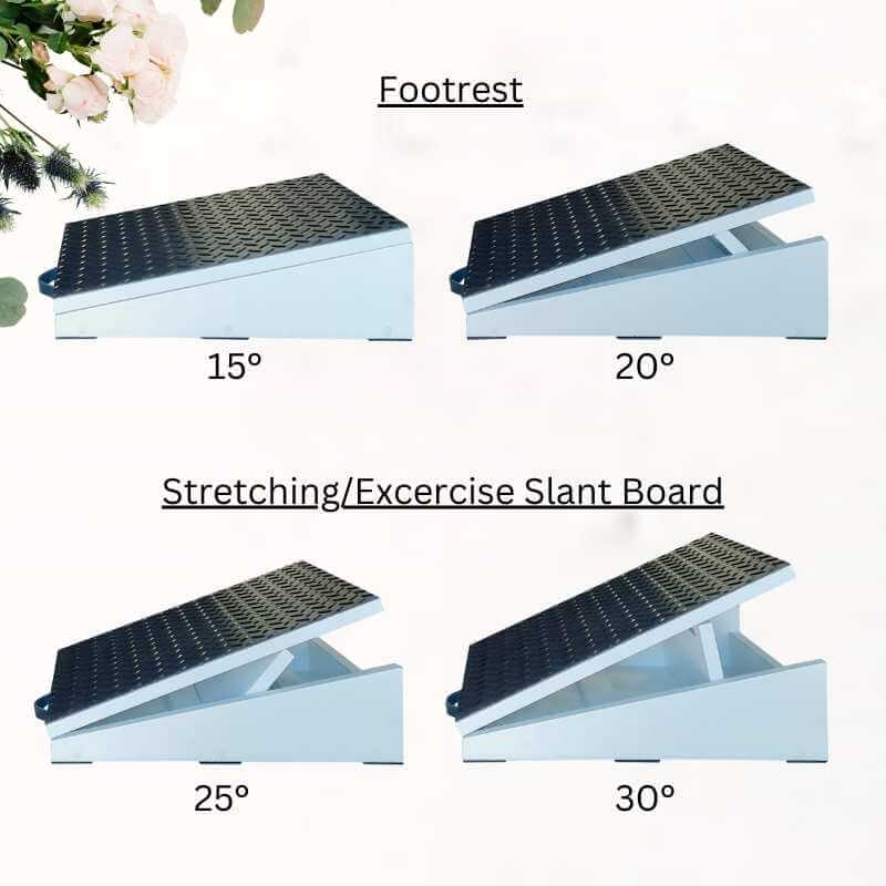 SpaceSave Ergo Adjustable Footrest & Exercise Slant Board