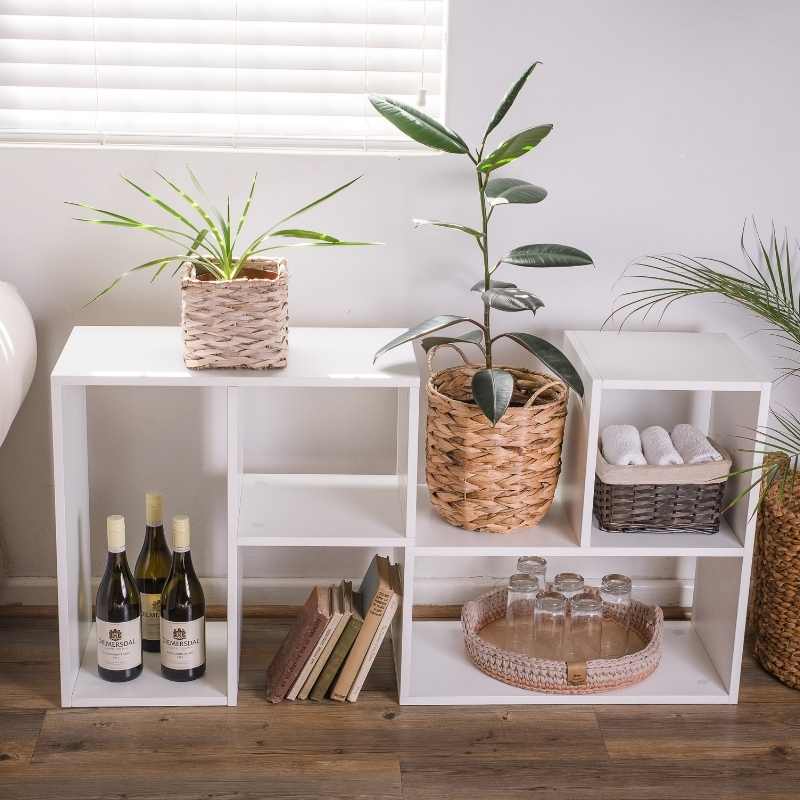 SpaceSave Infinitude Modular TV Stand - White