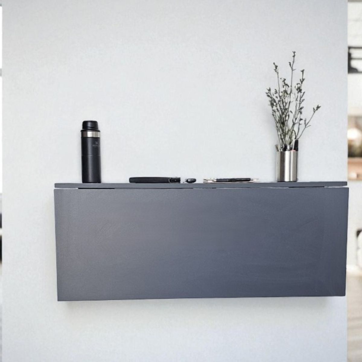 Smartfold Wall-Mounted Drop Leaf Table 100x53cm