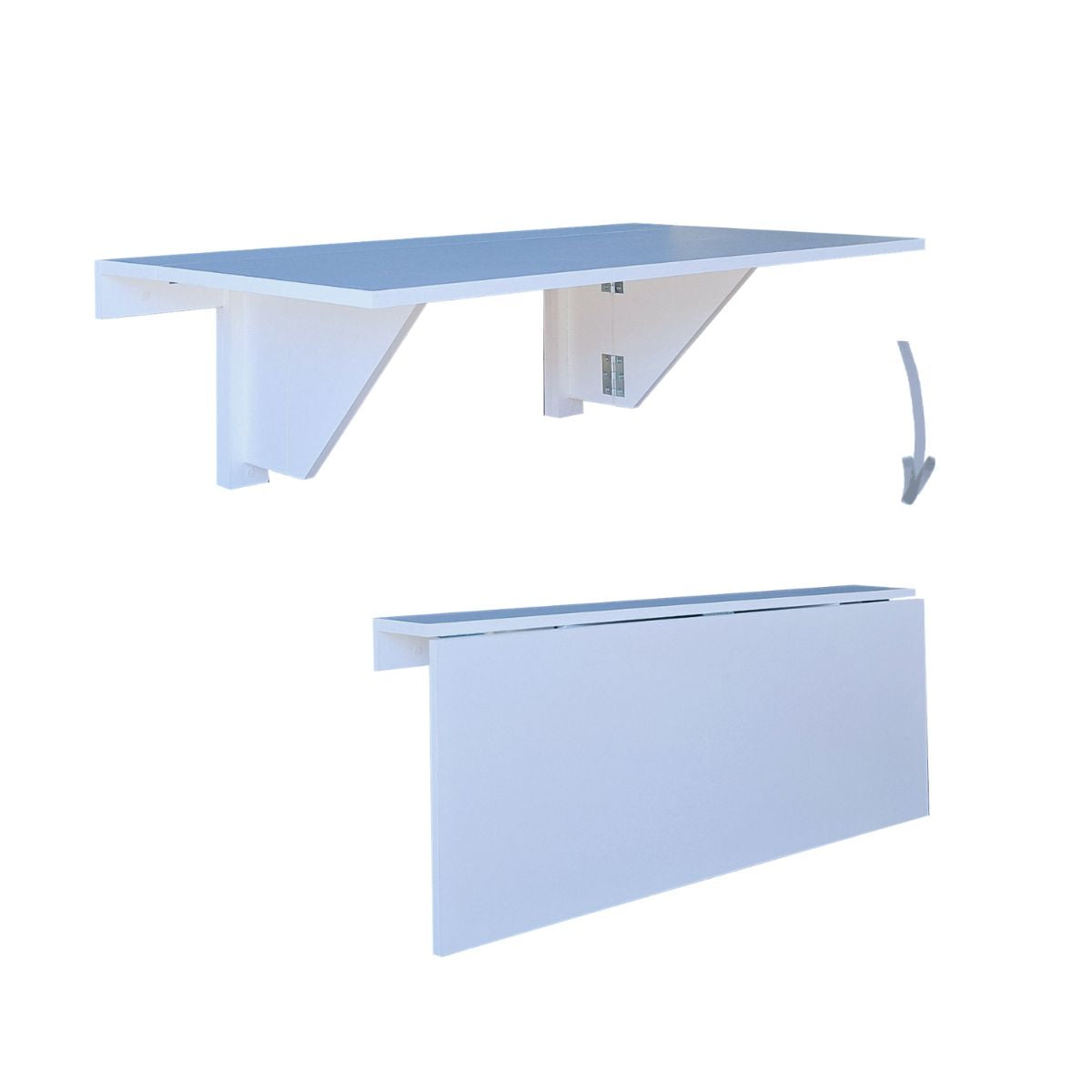Smartfold Wall Mounted Drop Leaf Console Table (14)