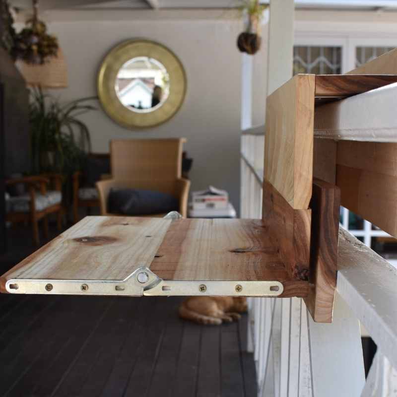 SpaceSave Hanging Balcony Table