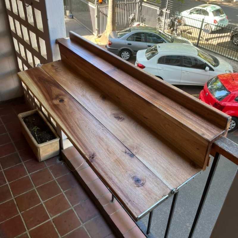 SpaceSave Hanging Balcony Table