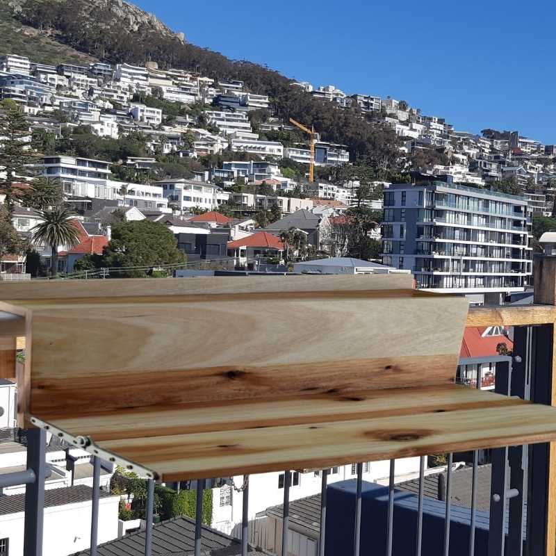 SpaceSave Hanging Balcony Table