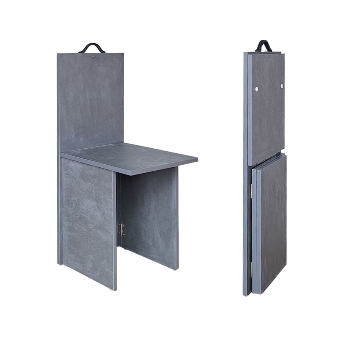 SpaceSave Flip n Flip Chair - Graphite