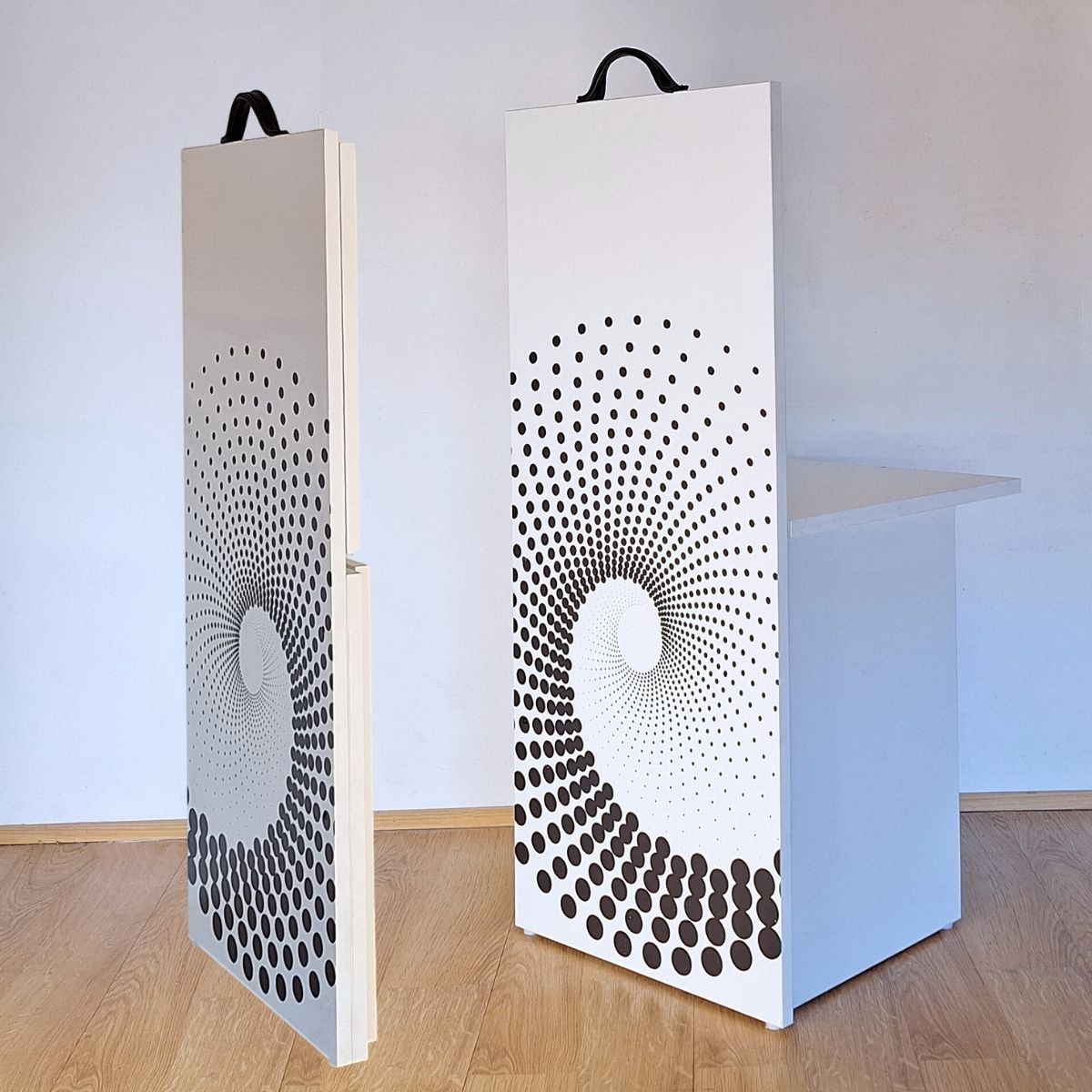 SpaceSave Flip n Flip Chair - White