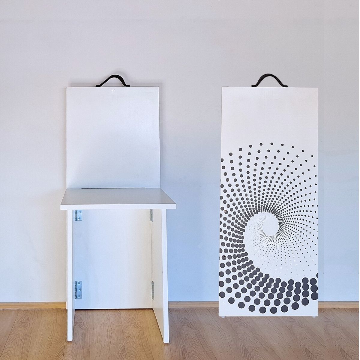 SpaceSave Flip n Flip Chair - White