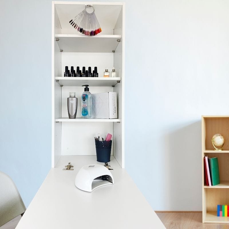 Fold-Up Wall Mounted Workstation