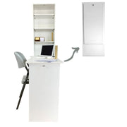 SpaceSave Fold Up Wall Mounted Workstation