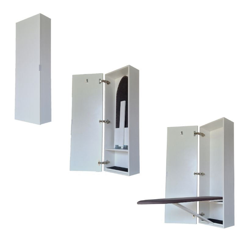 SpaceSave Wall Mounted Ironing Board Cupboard