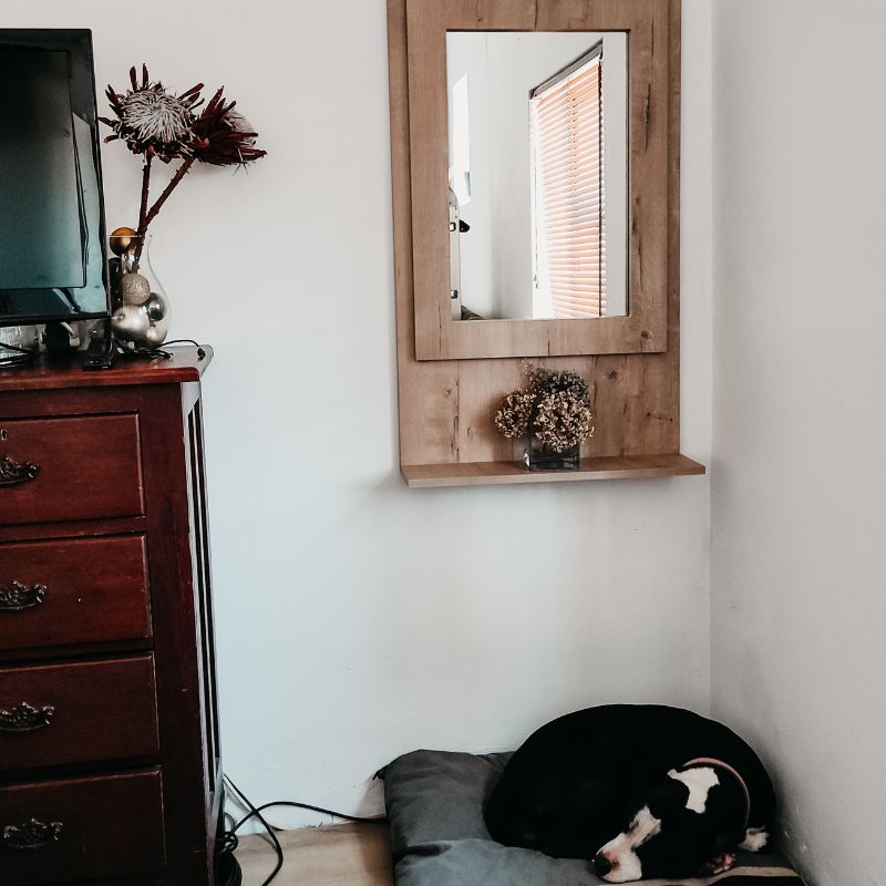 Fold Up Wall Mounted Desk Combo 100x60cm