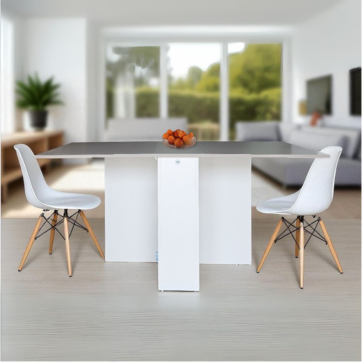 Folding 4-in-1 Console Table Desk