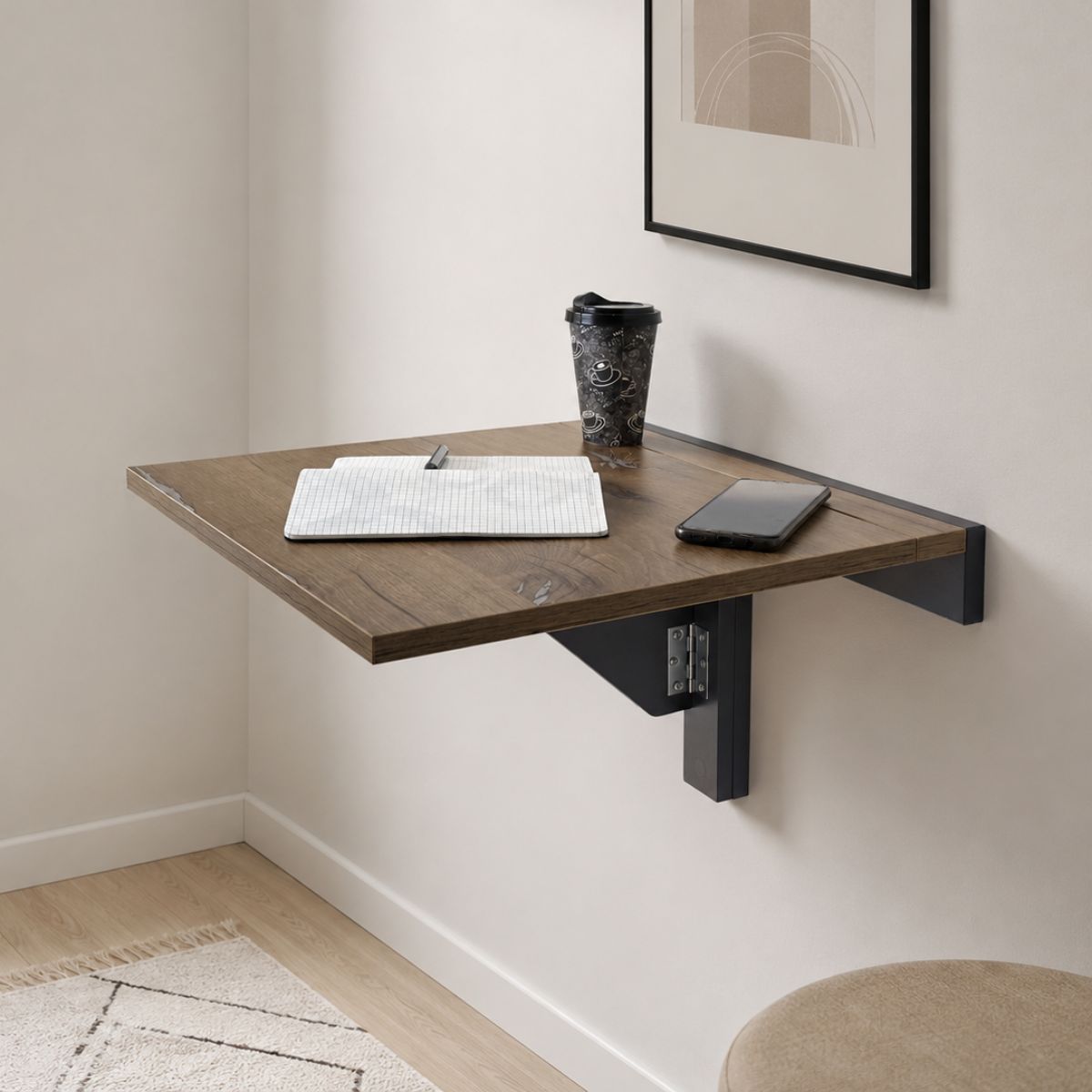 Folding Wall Mounted Drop Leaf Table