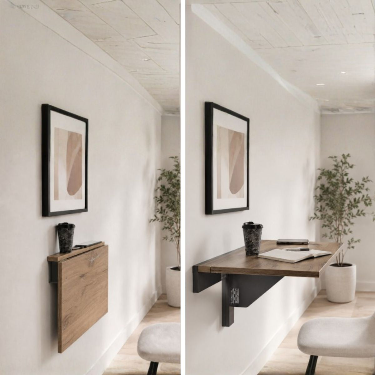 Folding Wall Mounted Drop Leaf Table