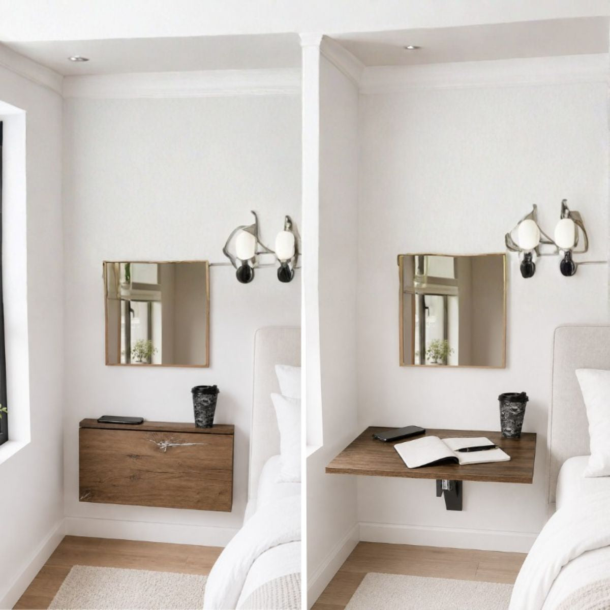 Folding Wall Mounted Drop Leaf Table