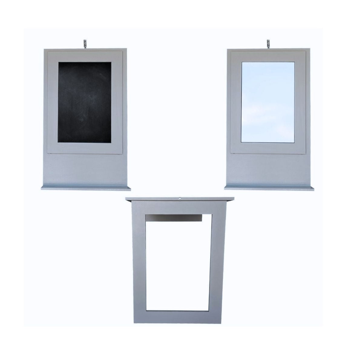 Fold Up Wall Mounted Desk Combo 100x60cm