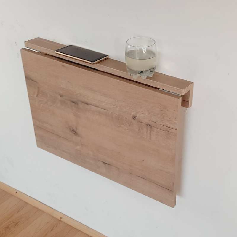 SpaceSave Folding Wall Mounted Drop Leaf Table 57x37cm